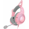 Razer Kraken Kitty V2 - Quartz - Rgb - Usb 7.1 Gaming Headset - Kitty Ears - Pc / PS5 / Switch - (RZ04-04730200-R3M1)
