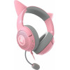 Razer Kraken Kitty V2 - Quartz - Rgb - Usb 7.1 Gaming Headset - Kitty Ears - Pc / PS5 / Switch - (RZ04-04730200-R3M1)