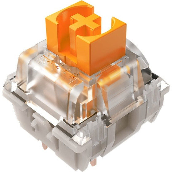 Razer Mechanical Keyboard Switches Pack - Lubed - 3 Pin - Gaming - Orange Tactile Switch - (RC21-02040300-R3M1)