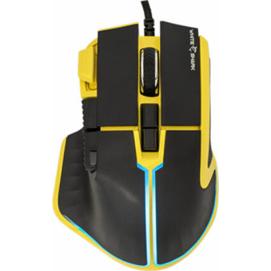 White Shark Gaming Mouse GM-9006 Marrok Yellow 12000DPi - (MARROK-Y)