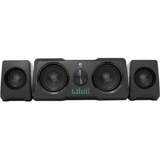 White Shark Rgb Gaming 2.2 Speakers Mood Black - (MOOD-B)