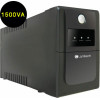 Lamtech Ups With Avr 1500V ,Cpu 2x12V9AH,4 Schuko Socket - (LAM113867)