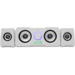 White Shark Rgb Gaming 2.2 Speakers Mood White - (MOOD-W)