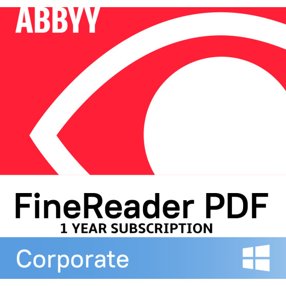 Abbyy Finereader PDF 16 Corporate, Single User Licence (ESD), TIME-LIMITED, 1Y (FRCW-FMYL-X)