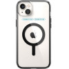 Speck (150125-5905) Iphone 15 Plus Magsafe Case, Presidio Clear With Impact Geometry (Clear / Black)