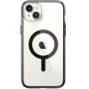 Speck (150125-5905) Iphone 15 Plus Magsafe Case, Presidio Clear With Impact Geometry (Clear / Black)