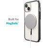 Speck (150125-5905) Iphone 15 Plus Magsafe Case, Presidio Clear With Impact Geometry (Clear / Black)