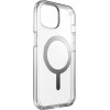 Speck (150553-3240) Iphone 15 Magsafe Case, Presidio Clear (Clear/Clear/Chrome Finish/Sereve Silver)