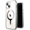 Speck (150553-3240) Iphone 15 Magsafe Case, Presidio Clear (Clear/Clear/Chrome Finish/Sereve Silver)