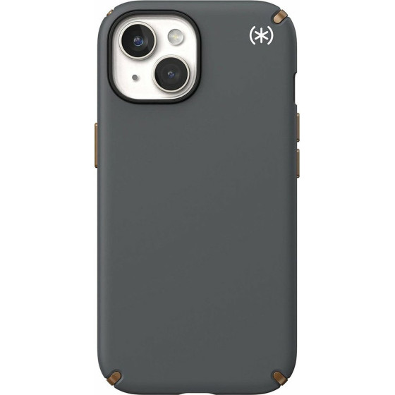 Speck (150558-3212) Iphone 15 Magsafe Case, Presidio2 Pro (Charcoal Grey/Cool Bronze/White)