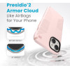 Speck (150569-3209) Iphone 15 Plus Magsafe Case, Presidio2 Grip (Nimbus Pink / Dahlia Pink / Strawberry Milk)