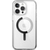 Speck (150571-3240) Iphone 15 Pro Max Magsafe Case, Presidio Clear (Clear/Clear/Chrome Finish/Sereve Silver)