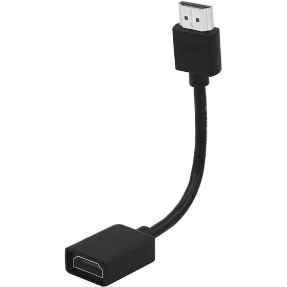 Powertech ���������� Hdmi 4K/60Hz, 0.10m, ������ - (CAB-H167)