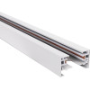 GloboStar 2L-Eurotrack ���������� ���� 2 �������� ��� ���� ����� Led Ac 220-240V IP20 �100 x �3.4 x �2cm - Eurotrack System 1L+1N - ��������� - ����� - 1 ����� - 5 ������ ������� - (60902)