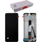 Xiaomi Redmi 10A ����� + Touch Screen + Lens + Frame Black Original Service Pack - (560001C3L200)
