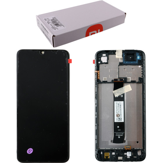Xiaomi Redmi A2/A2 Plus ����� + Touch Screen + Lens + Frame Black Original Service Pack - (560001C3S200)