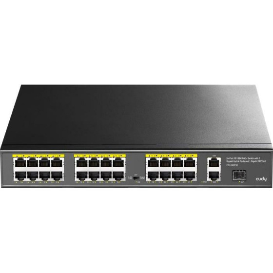 Cudy Fast Ethernet 26pOrt Switch Poe - (FS1026PS1)