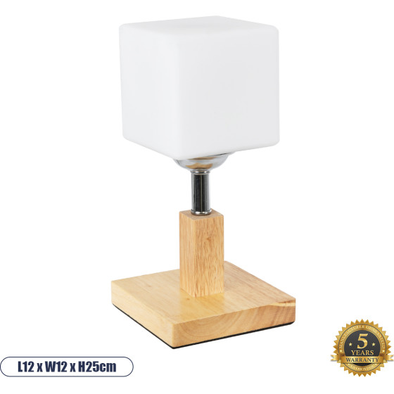 GloboStar Cove �������� ����������� ��������� �������� 1 x E27 AC220-240V IP20 - �12 x �12 x �25cm - ���� ������ & ������� ��������� ���� - 5 ������ ������� - (02037)