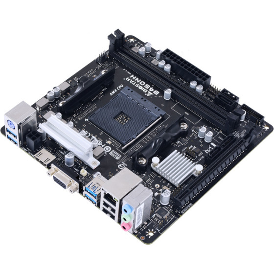 Biostar ������� 2x DDR4, AM4, MiniITX, Gbe LAN, Ver. 6.0 - (B450NH)