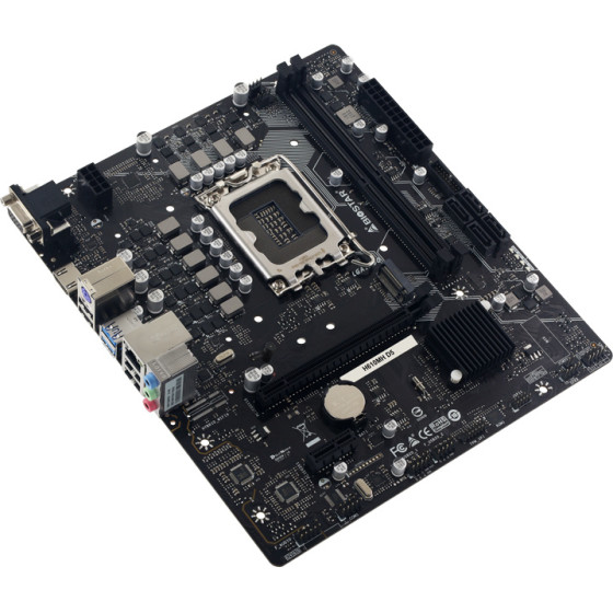 Biostar ������� 2x DDR5, s1700, uATX, Gbe LAN, 7CH, Ver. 6.3 - (H610MH-D5)