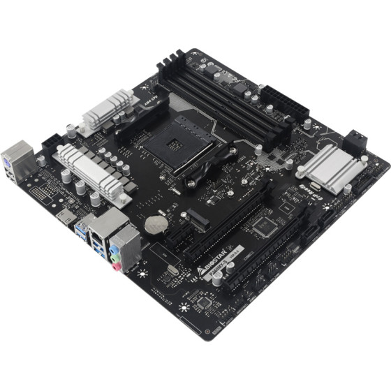 Biostar ������� B450MX-S, 4x DDR4, AM4, uATX, Gbe LAN, 7.1CH, Ver. 6.0 - (B450MXS)