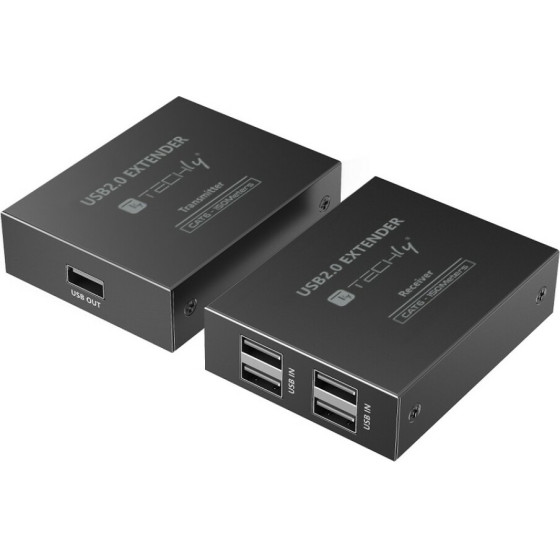 Techly IUSB-EXTEND1504P - �������� USB2.0 4p Cat.6 150m