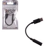 NSP ������� ����������� Type C To 3.5mm Jack Female 11CM BLACK