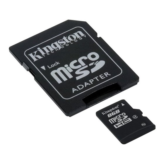 KINGSTON MICRO SD HC Memory Card SDC4/8GB