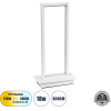 GloboStar Cornelie ����������� ��������� Led Cct 18W 1980lm 200� Ac 220-240V - �������� �������� ���� �������� On/Off All In One ����� 6000k+������ 4500k+����� 2700k �18 x �10 x �36cm - ����� - 3 ������ ������� - (60461)