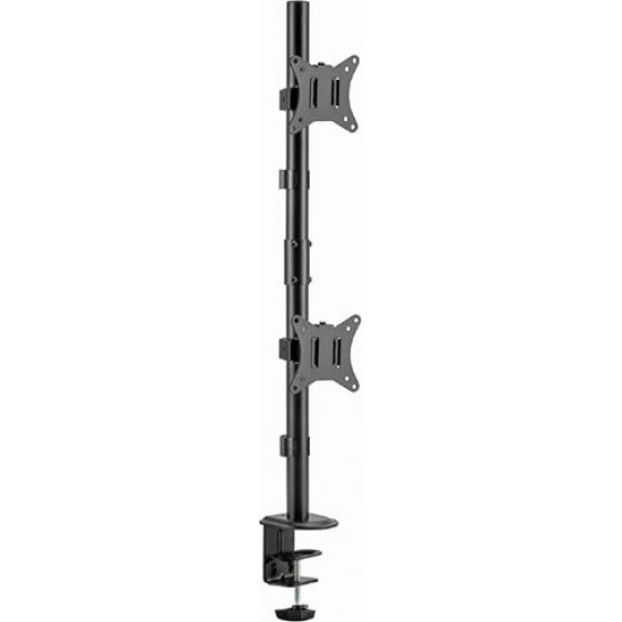 Gembird Adjustable 2-Display Vertical Desk Mount 17'-32' - (MA-D2-02)