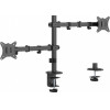 Gembird Adjustable Desk Mounted Double Monitor Arm 17'-32' - (MA-D2-03)