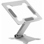 Gembird Foldable Notebook Riser Stand Silver - (NBS-D1-03)