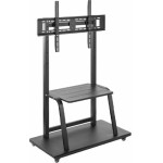 Gembird Tv Floor Stand With Wheels 37' - 100' - (TVS-100F-01)