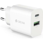 ��������� �������� ������� �������� Devia RLC-510 V2 �� ����� ����� Usb A & Usb C Pd + Qc 20W Smart �����