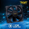 Armaggeddon Cooler Fan Silent 12 Black - (SILENT-12)