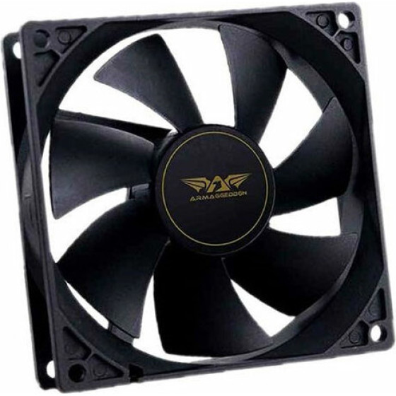 Armaggeddon Cooler Fan Silent 12 Black - (SILENT-12)