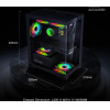 Armaggeddon Gaming Pc Case Matx Aquaron Black - (AQUARONB)