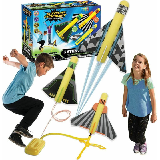 Stomp Rocket Stunt Planes - 3 Planes - (SR100004)