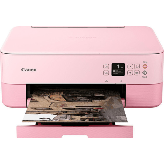 Canon Pixma TS5352A Color Wifi Mfp (Pink) - (3773C146AA)