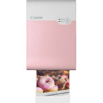 Canon Selphy Square QX10 Photo Printer (Pink) - (4109C009AA)