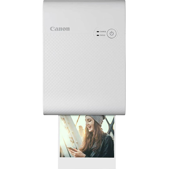 Canon Selphy Square QX10 Photo Printer (White) - (4108C010AA)