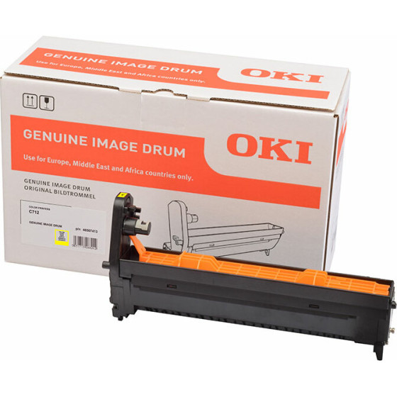 OKI C712 Drum Yellow 30K - (46507413)