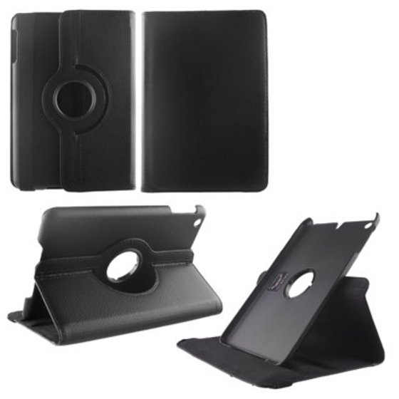 ���� IPAD MINI/2 LEATHER BOOK ROTATING STAND BLACK