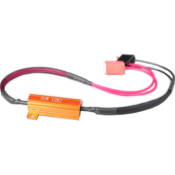 M-Tech ��������� ��� ������ Led H7 24V 55W/12oHm ���������-������-Canceller - 1 ���. - (RE905)