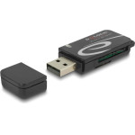 DeLock Card Reader ��� Sd & Micro SD, USB, 480Mbps, ����� - (91602)