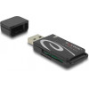 DeLock Card Reader ��� Sd & Micro SD, USB, 480Mbps, ����� - (91602)