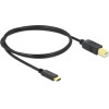 DeLock ������� USB-C �� Usb Type B 1m, ����� - (83601)