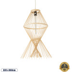 GloboStar Yoshi Boho �������� ��������� ������ �������� 1 x E27 AC220-240V IP20 - �35 x �60cm - ���� ������ ������ - 5 ������ ������� - (01928)