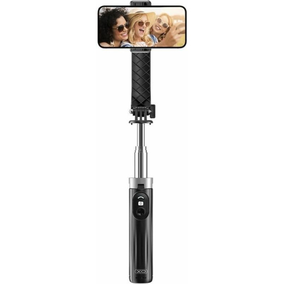 Four Legged Reinforced Stand Bluetooth Selfie Stick 1m - (XO SS11)
