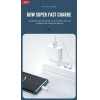 XO NB-Q190B 60W Charger Cable Type-C To Type-C 2m - (XO NB-190B)